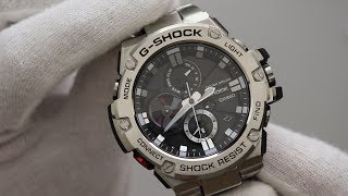 Unboxing  Mini Review Off The Casio G shock GST B100D 1AER G STEEL [upl. by Cita]