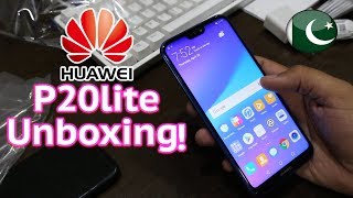 Huawei P20 Lite UnboxingPrice In Pakistan Hands On [upl. by Mcmath]