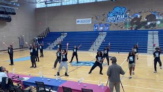 Denver area high schoolers compete at Mile High Step Show push for sanctioned sport status [upl. by Eelarol]