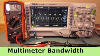 Find out the bandwidth of a multimeter [upl. by Carlick]