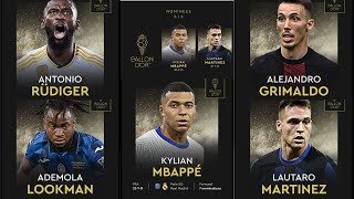 Ballon Dor 2024 Nominees Announced  Performance Of The Nominees In The Year Under Review  66 [upl. by Blain]