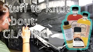 How to Glaze  Oil Painting GlazingScumbling  Watch Me Paint Ameneties Part Two [upl. by Lathe]