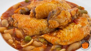 GUISO DE ALITAS DE POLLO  paso a paso detallado [upl. by Saiff693]