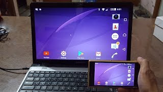 How to Connect Mobile to Laptop  Share Mobile Screen on Laptop [upl. by Zebulon]