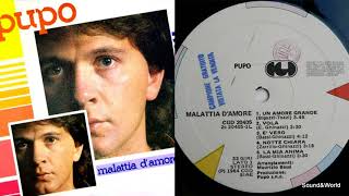 Pupo – Malattia DAmore Vinyl LP Album 1984 [upl. by Aztirak]