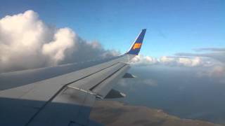 Icelandair flight FI307 Boeing 757200 landing at Reykjavik Keflavik Airport [upl. by Jamal13]