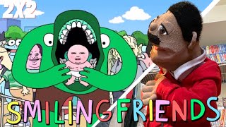 SMILING FRIENDS Season 2 Episode 2 Mr President Puppet Reaction [upl. by Ricketts63]