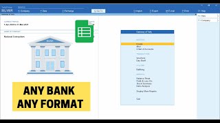 Import Bank Statements into TallyPrime  For ANY BANK in ANY FORMAT [upl. by Armando]