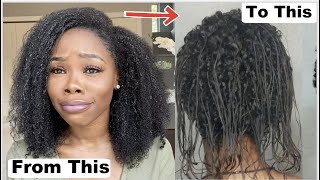 HOW TO RESTORE YOUR DAMAGED HAIR BACK TO HEALTH NO BIG CHOP NEEDED  BEFORE amp AFTER PICs [upl. by Tdnarb224]