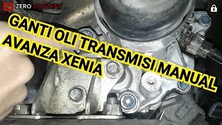 CARA GANTI OLI TRANSMISI MANUAL AVANZA XENIA VVTI MENGGANTI OIL GEAR PERSNELING GARDAN DIFERENSIAL [upl. by Nosirrah881]