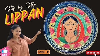 LIPPAN ART WORK TUTORIAL BY ALKA SACHAN [upl. by Isak294]