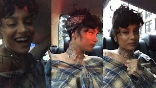 Kehlani  Instagram Live Stream  15 October 2017  Talking About Donald Trump [upl. by Dona]