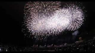 【大空中ナイアガラ】 熱海海上花火大会2024 春 Atami Fireworks Festival Spring Japan 4K [upl. by Adnilam]