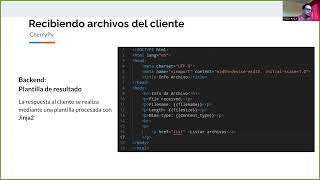 Recibiendo archivos en un servidor python [upl. by Armbrecht550]