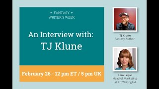 An Interview with Bestselling Fantasy Author TJ Klune [upl. by Nimocks]