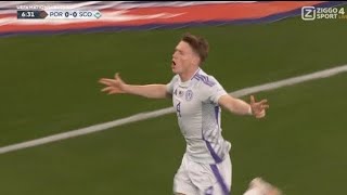 Scott McTominay Goal Portugal vs Scotland 01 Goals and Extended Highlights [upl. by Fields]