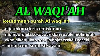 AL WAQIAH MERDU  SURAH PENARIK REZEKI [upl. by Rogozen]