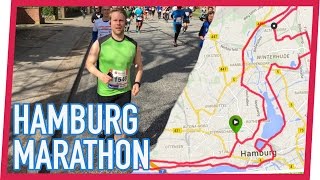 Hamburg Marathon 2016  Läufermesse  Marathon von km 1 bis 42 [upl. by Suinuj411]