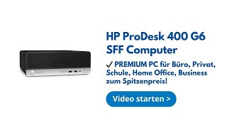 HP ProDesk 400 G6 SFF Computer [upl. by Fabiola]