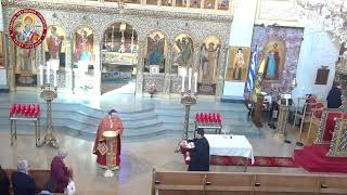 St Demetrios the Myrrh streamer Orthros and Divine Liturgy [upl. by Tedda]