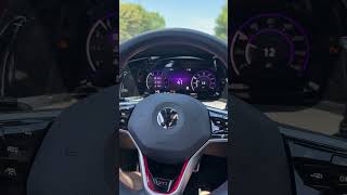 mk8 gti stage 2 eqt drive pov🔥 cars tuned eqt gti mk8gti shorts [upl. by Ymmac]