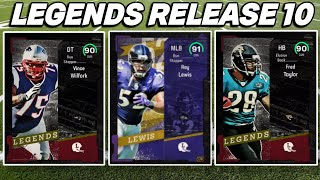 LEGENDS VINCE WILFORK FRED TAYLOR amp LTD RAY LEWIS  MADDEN 25 ULTIMATE TEAM [upl. by Bascio131]