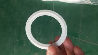 FDA Teflon PTFE Sanitary Gasket for 3quot Tube Chinese factory [upl. by Animrelliug]