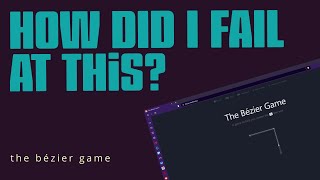 The Bézier Game  and my complete failures as a graphic designer [upl. by Tsugua]