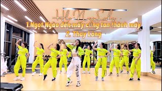 Mashup Ngọt ngào đến mấy cũng tan thành mây amp Thay Lòng Zumba NgaLady [upl. by Ademordna494]