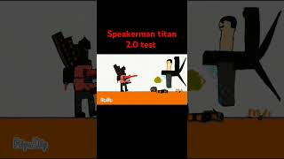 Speakerman titan 20 test skibiditoilet dafugboom animation skibidifanmade flipaclip [upl. by Osnola]