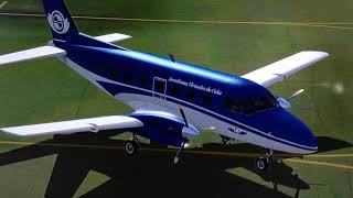 EMBRAER EMB 110 BANDEIRANTE RIKOOH FSX [upl. by Judd220]