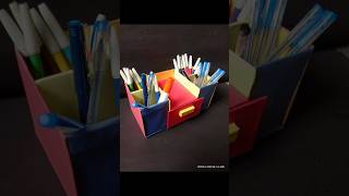 Diy pen holder 🖋️🖊️  easy pencil ✏️ pen 🖊️ organiser 🤗 diy craft [upl. by Awram429]