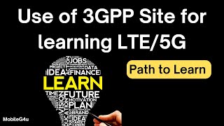 How to use 3GPP Site for learning LTE5G [upl. by Phillie]