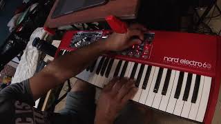 Nord Electro 6D Sounds Pianos Organs Samples Brass Synth ect nordkeyboards [upl. by Reeher]