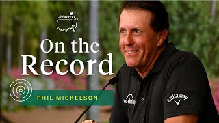 Phil Mickelson Shares Glimpse Into Champions Dinner Lore  The Masters [upl. by Leblanc]