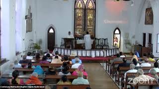 4th August 2024 Centenary Methodist English Church Hyderabads Morning worship service [upl. by Fatsug]