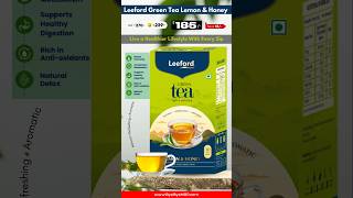 Leeford Green Tea Lemon amp Honeyleeford tea greentea bbm byebyemrp discount sale hisar offer [upl. by Ahsika]