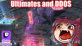 Playing Ultimates Through DDOS Stream Highlights [upl. by Emawk]