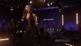 Alicia Keys  No One LIVE  AOL Sessions [upl. by Einwahr]