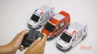 Ambulância  Controle Remoto  ZP00232 [upl. by Newra]