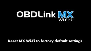 Reset MX WIFi [upl. by Takeshi943]