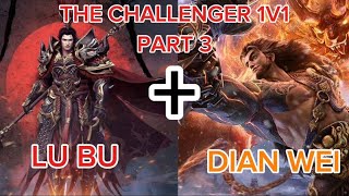 Tank Lu Bu  Dian Wei Combo PVP Road To Emerald Part 3 Dynasty Legend 2 Gameplay [upl. by Caddric745]