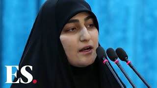 Iran Soleimani death Qasem Soleimanis daughter warns Donald Trump threatens attack on US soldiers [upl. by Shama777]