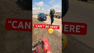 Cop stops electric dirt bike on the side of the highway 😳 DylanDoes490 [upl. by Acisey]