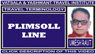 PLIMSOLL LINE  TRAVEL TERMINOLOGY [upl. by Eng362]