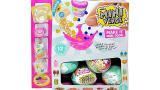 Miniverse Make It Mini Food Cafe Series 3 FULL CASE Opening Blind Boxes Full Collection Unboxing [upl. by Zalucki]