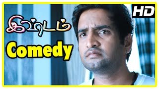 Santhanam Latest Comedy Scenes 2017  Ishtam Comedy Scenes  Vimal  Santhanam  Nisha  Misha [upl. by Feigin96]