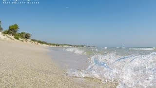 Laghi Alimini spiaggia fine e mare cristallino [upl. by Eirellam]