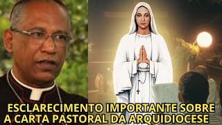 ESCLARECIMENTO IMPORTANTE SOBRE A CARTA PASTORAL DA ARQUIDIOCESE DE FEIRA DE SANTANA [upl. by Pyotr]