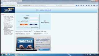 Step by Step Aktivasi Mandiri Internet Banking [upl. by Tebzil]